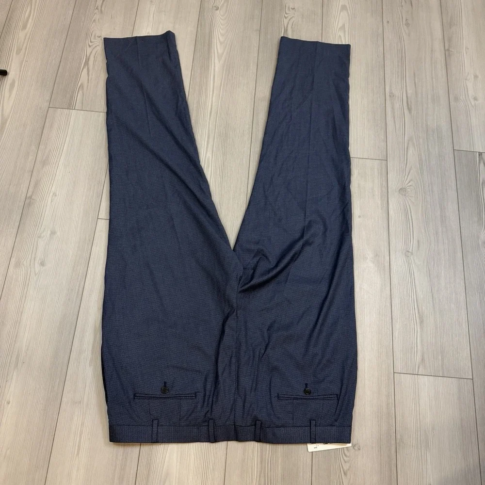NWT Polo Ralph Lauren Men's Ultraflex Dress Pants 42x32‎ Navy Blue